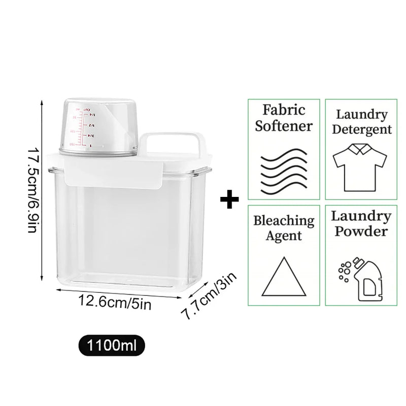 Dispensador de Sabão para Lavanderia Recarregável | WashEasy