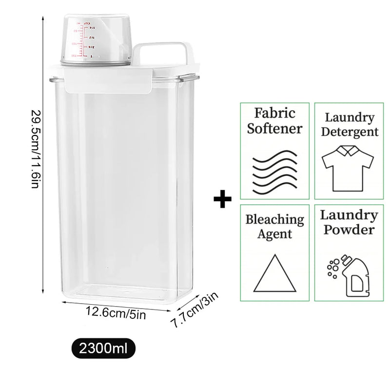 Dispensador de Sabão para Lavanderia Recarregável | WashEasy