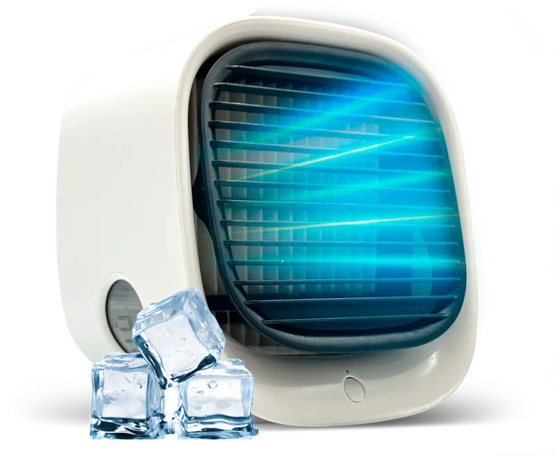 Mini Ar Condicionado Silencioso Portátil | BreezeCool